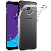 Силиконовый чехол Прозрачный 1,5mm для Samsung J600F Galaxy J6 (2018)