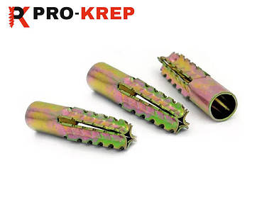 ДЮБЕЛЬ ДЛЯ ПІНОБЕТОНУ СТАЛЕВИЙ