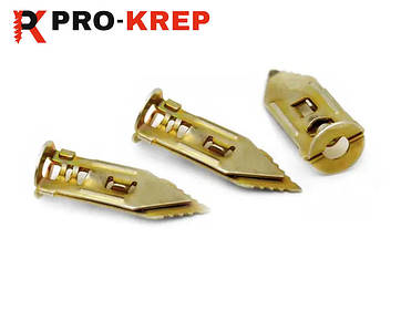 ДЮБЕЛЬ ДЛЯ ГІПСОКАРТОНУ DRIVA, GOLD