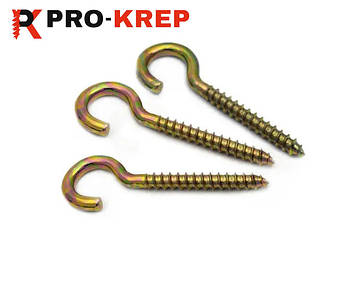 ГАЧОК З ШУРУПНОЮ РІЗЬБОЮ ТИП "С"