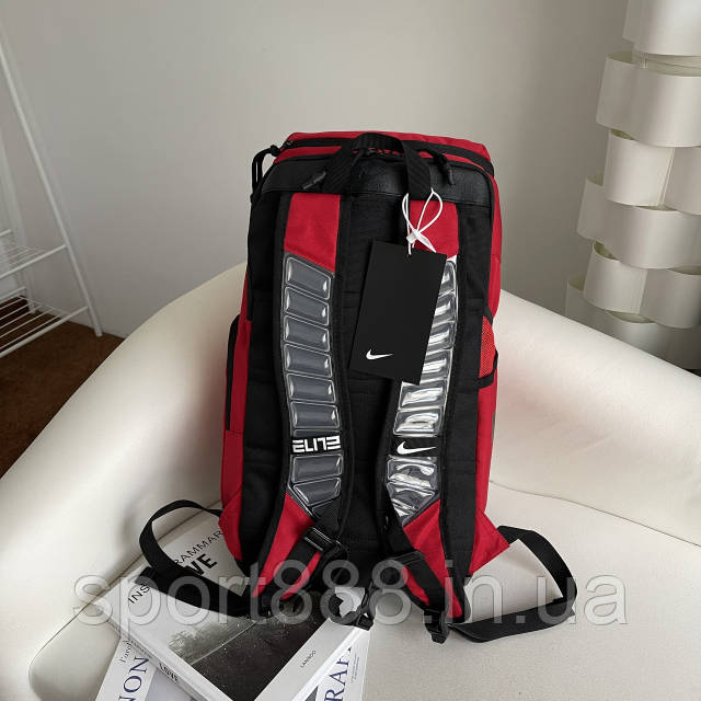 Рюкзак Nike Elite Pro Basketball Backpack червоний із повітряною