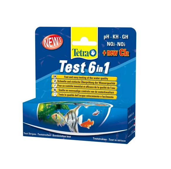 Експрес-тест для води, TetraTest 6 in 1.