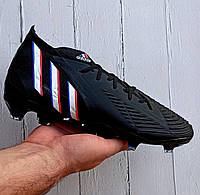 Детские футбольные бутсы Adidas Predator Edge FG обувь для футбола адидас предатор фрик подростковые копы