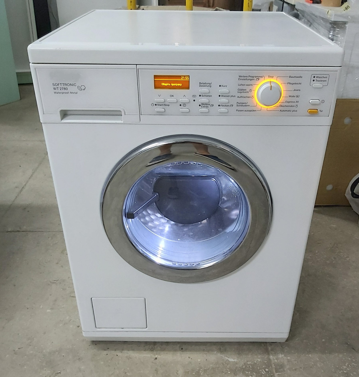Пральна машина з функцією сушки  WT 2780 WPM б/у Siemens Bosch AEG LG, фото 1