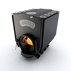 Піч опалювальна булер'ян "Montreal lux" з варильною поверхнею "02"+скло+конфорка(Новаслав)