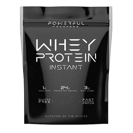 100% Whey Protein Powerful Progress 1000 g Банан, фото 1