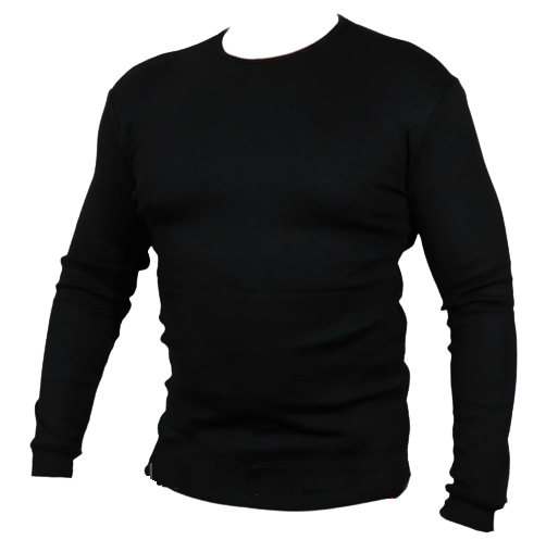Кофта термобавовна з начосом Kolo 4XL чорна