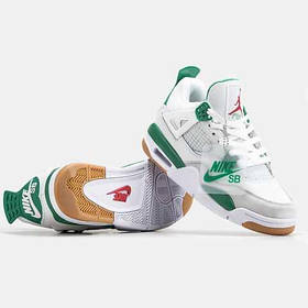 Баскетбольні кросівки Nike SB Jordan 4 Retro Pine Green