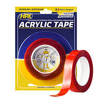 Двухсторонняя лента HPX ACRYLIC TAPE, 25мм x 5м, прозрачная