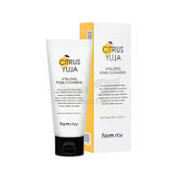 Пенка для умывания с Юдзу FARMSTAY Citrus Yuja Vitalizing Foam Cleansing 100 мл.