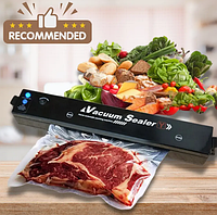 Машина для вакуумной упаковки NEW Vacuum Sealer Черный,Вакууматор домашний для длительного хранения продуктов,