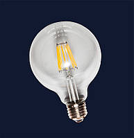 COW Лампа LED G80 6W Clear 2300K E27 IC