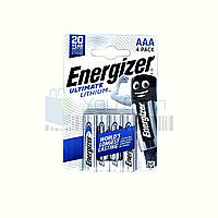 Батарейка літієва FR03 (AAA) Energizer® Ultimate Lithium для екстремальних умов експлуатації (1 батарейка)