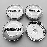 Ковпачки в диски Nissan 56*60 мм