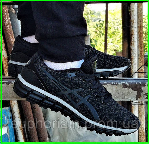 Купить Кроссовки Asics GEL Чёрные Мужские Асикс Гель (размеры: 41,42,43 ...