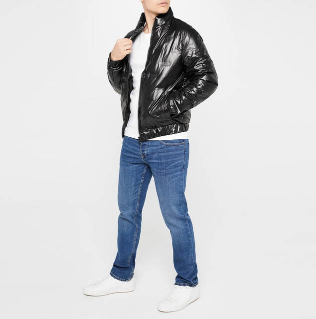 Lee cooper bubble jacket best sale