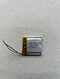 Аккумулятор для Smart Watch 602626 (27mm*29mm*5.8mm)  Q200, Q100, 400mAh, фото 3