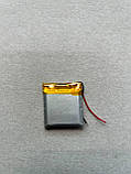 Аккумулятор для Smart Watch 602626 (27mm*29mm*5.8mm)  Q200, Q100, 400mAh, фото 4
