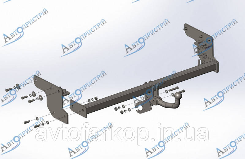 Фаркоп Nissan Rogue USA (2021-) (Фаркоп Ніссан Рог) Автопристрій, фото 1