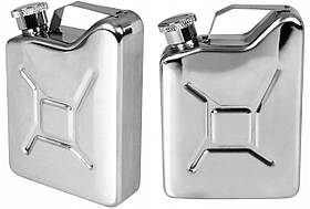 Фляга з неіржавкої сталі у формі каністри Mil-Tec Jerry can 170 мл 14525000