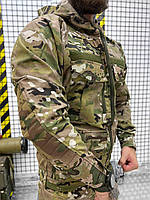 Костюм тактический камуфляж ЗСУ усиленая с вставками кордура, армейская форма ЗСУ мультикам