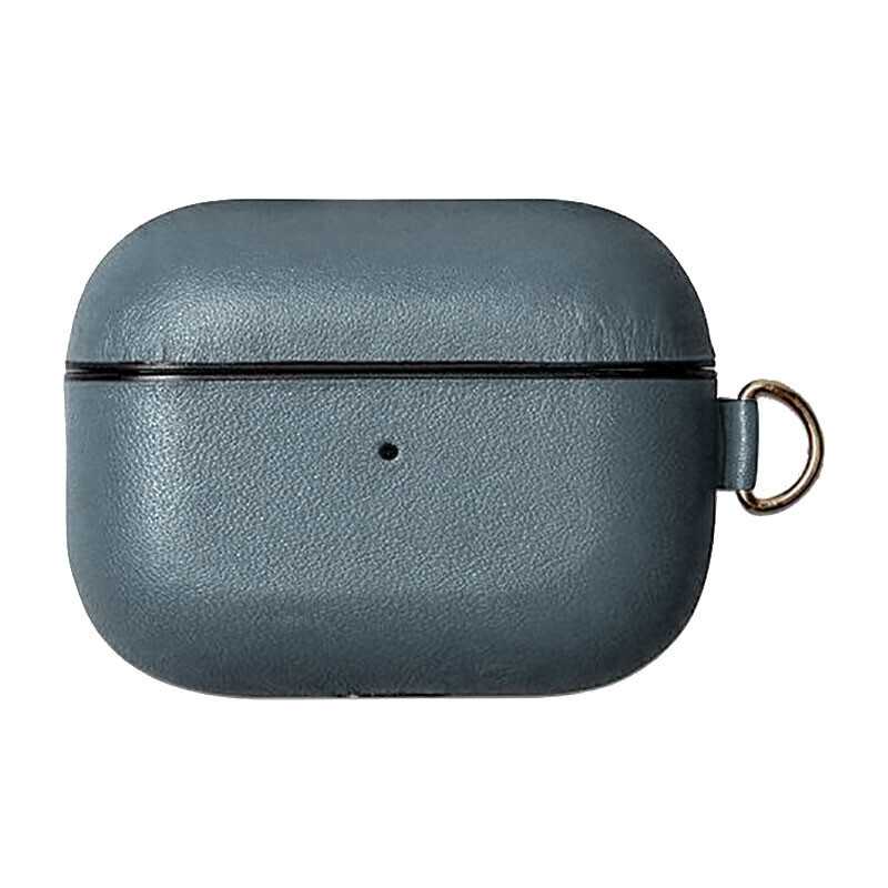 Чохол для навушників Leather Case AirPods Pacific Blue