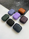 Чохол для навушників Leather Case AirPods Dark Cherry, фото 4