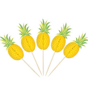Піка Ананас 3D | Жовтий