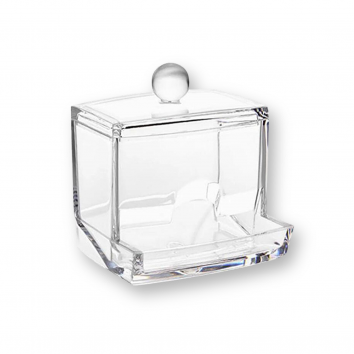 Органайзер для ватних палочок акриловий органайзер, фото 1