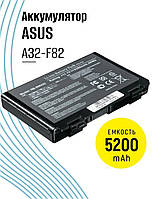 Аккумулятор A32-F82 11.1 V 5200 mAh для ноутбука Asus F82 K40 K40E K40IN K50IN K70IC X5DIJ-SX039c, черный