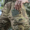 Тактичні жіночі військові штани з еластичним поясом M-Tac Aggressor Lady мультикам 30/30, фото 6