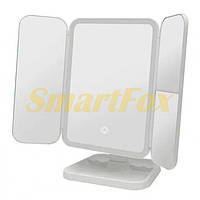 Дзеркало з підсвіткою для макіяжу потрійне XW-810