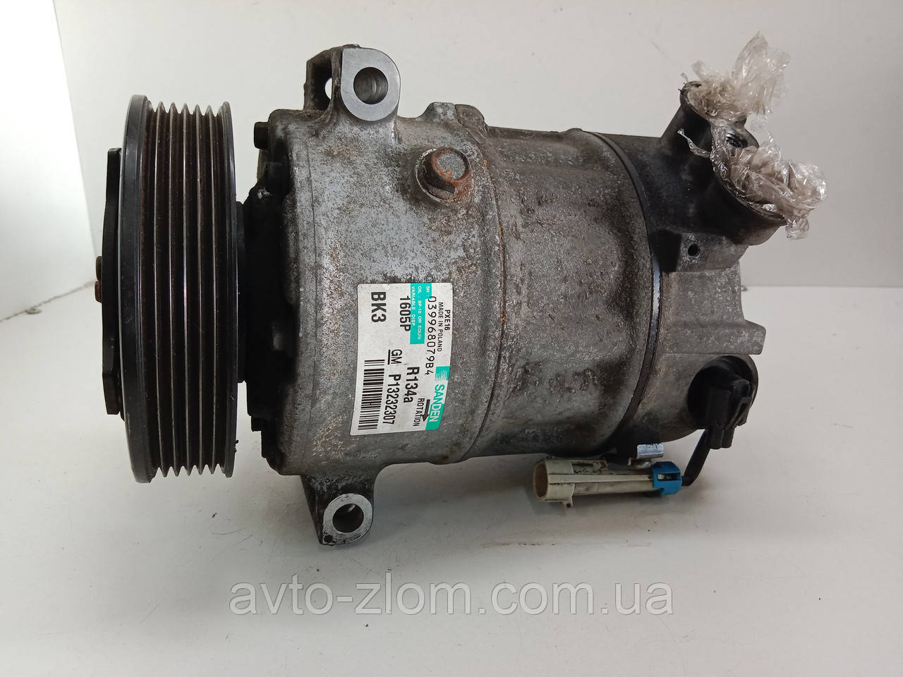 Компресор кондиціонера Opel Insignia, Astra J, Опель Інсигнія Астра 2,0 CDTI. 13232307., фото 1