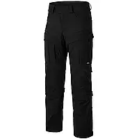 Штаны тактические Helikon tex нейлоновые, брюки армейские военные черные MCDU Pants - DyNyCo