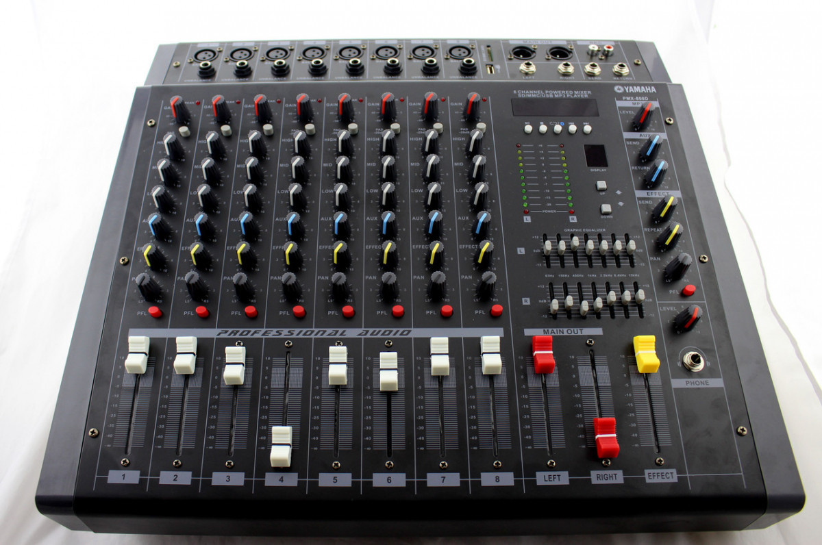 Аудио микшер Mixer BT 808D - фото 2 - id-p1912686407