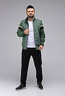 Спортивный костюм мужской Escetic 6911 M Зеленый