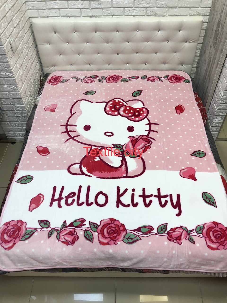 Ковдра-плед дитячаTAC Disney Battanie Hello kitty 160*220 см