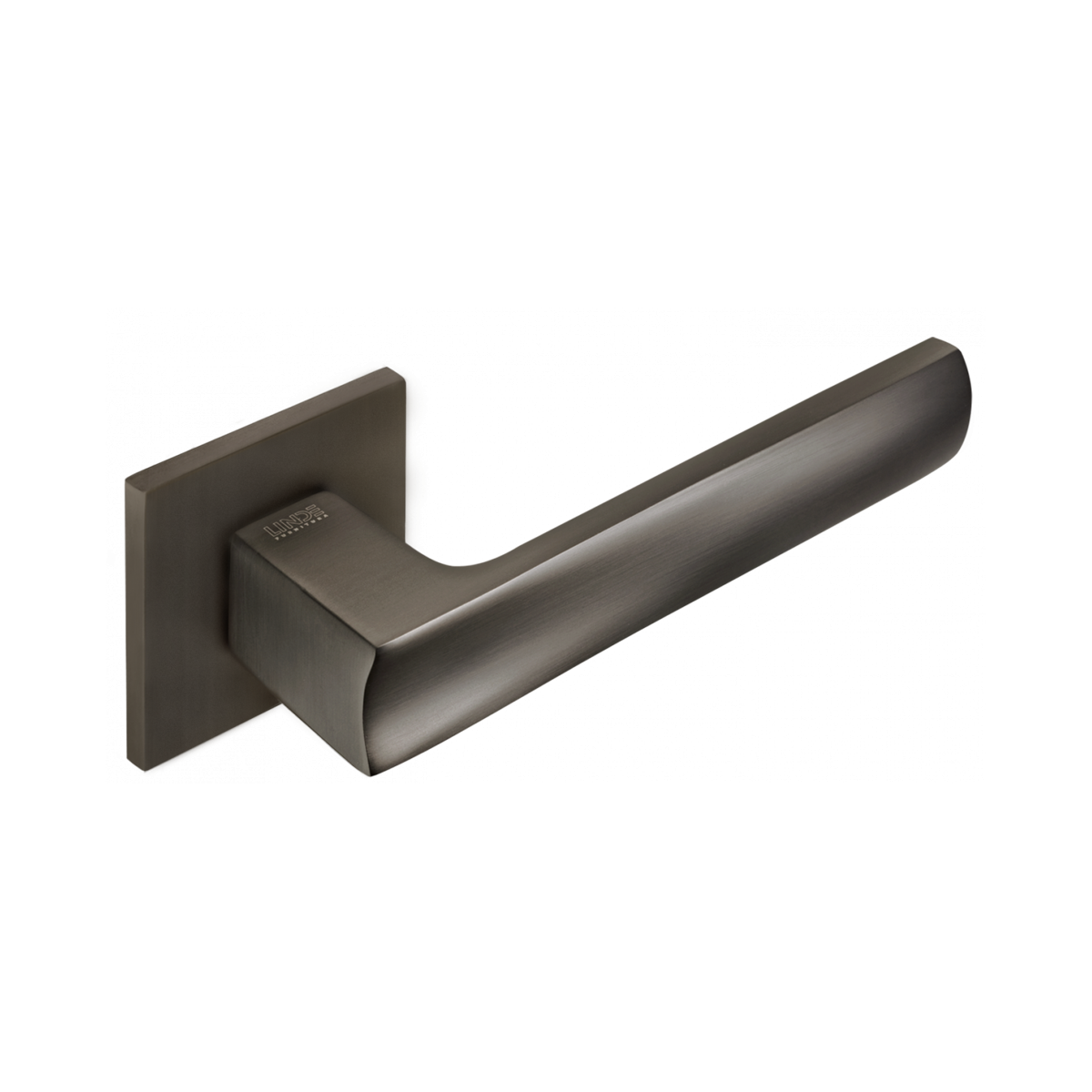 Ручка на розеті матова темна сталь A-2010 MBN, фото 1
