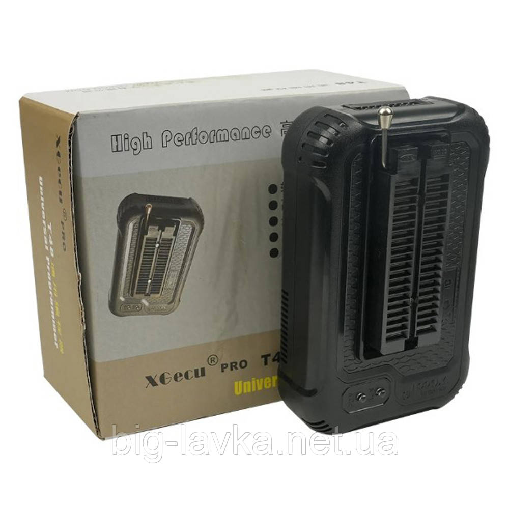 USB програматор XGecu T48, EEPROM, FLASH TL866-3G Чорний, фото 1