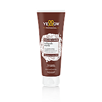 Yellow Colour Care Refresh Mask Питательная Маска для поддержания цвета 250 мл (Италия) Warm Brown .35 (Теплий коричневий)