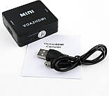 Конвертер VGA — HDMI VGA2HDMI 1080p зі звуком (003803), фото 3
