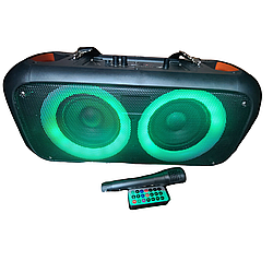 Aкустична система RX-6248C (6,5"x2) (20 W) (бездротовий мікрофон) (3000mAh) (Пульт)