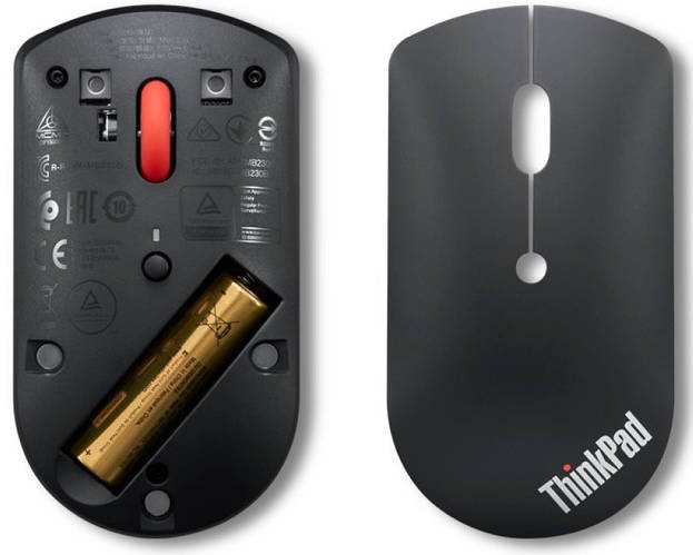 Мышь компьютерная Lenovo ThinkPad Bluetooth Silent Mouse 4Y50X88822 ...