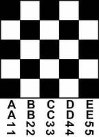 Вафельная съедобная картинка Шахматы А4 (p1184)