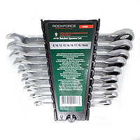Набір ключів комбінованих трещоточных, Rock FORCE RF-51092 з 9 предметів
