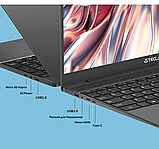 Ноутбук Teclast F15 Plus 2 8/256 Gb Intel Celeron N4120 15.6" FHD Ультрабук, фото 4