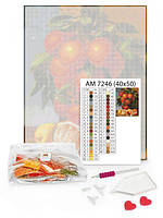 Алмазна мозаїка Весняна радість Анна Кулик 30х40 Ідейка (AMO7546), фото 2