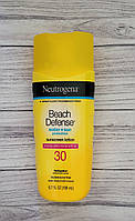 Сонцезахисний лосьйон Neutrogena Beach Defense Water + Sun Protection Sunscreen Lotion SPF 30