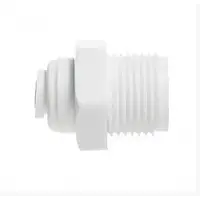 Муфта 3/8" шланг х 1/2" РН, белый цвет Aquafilter KP-MC0607
