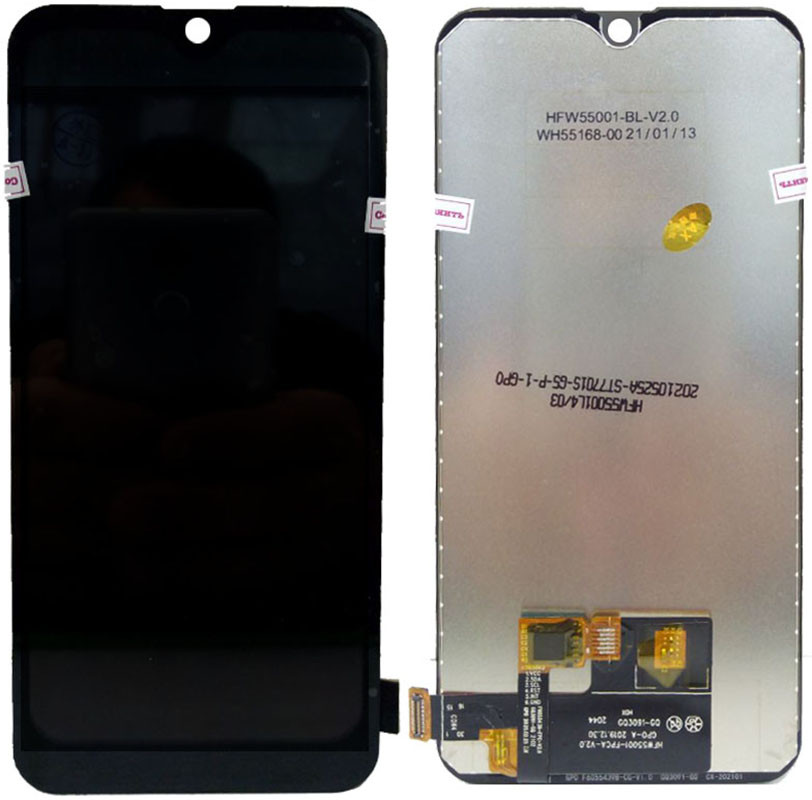 Дисплей + сенсор Cubot Note 8 black - p/n: HFW55001-FPCA-V2.0